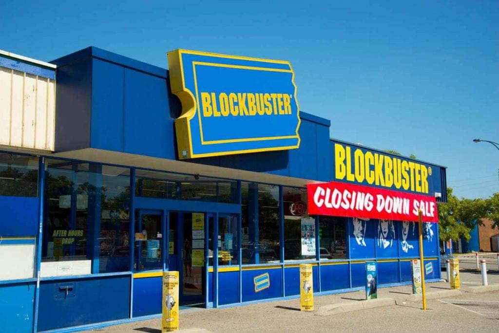 Blockbuster closing