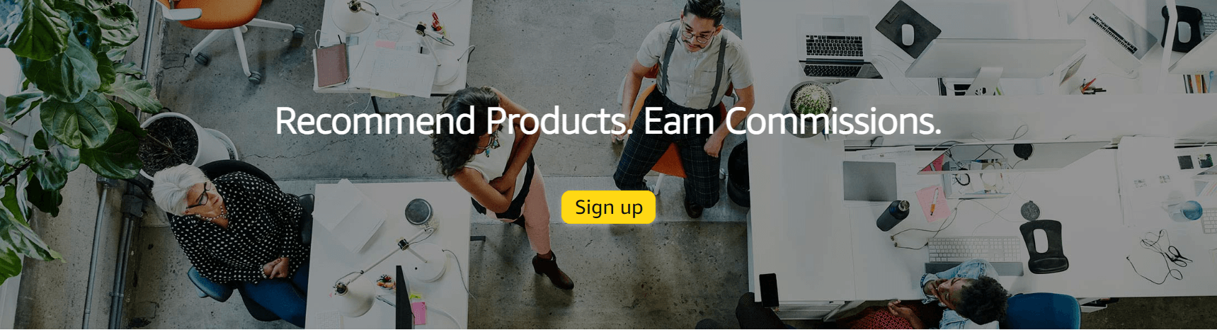 Amazon Associates homepage