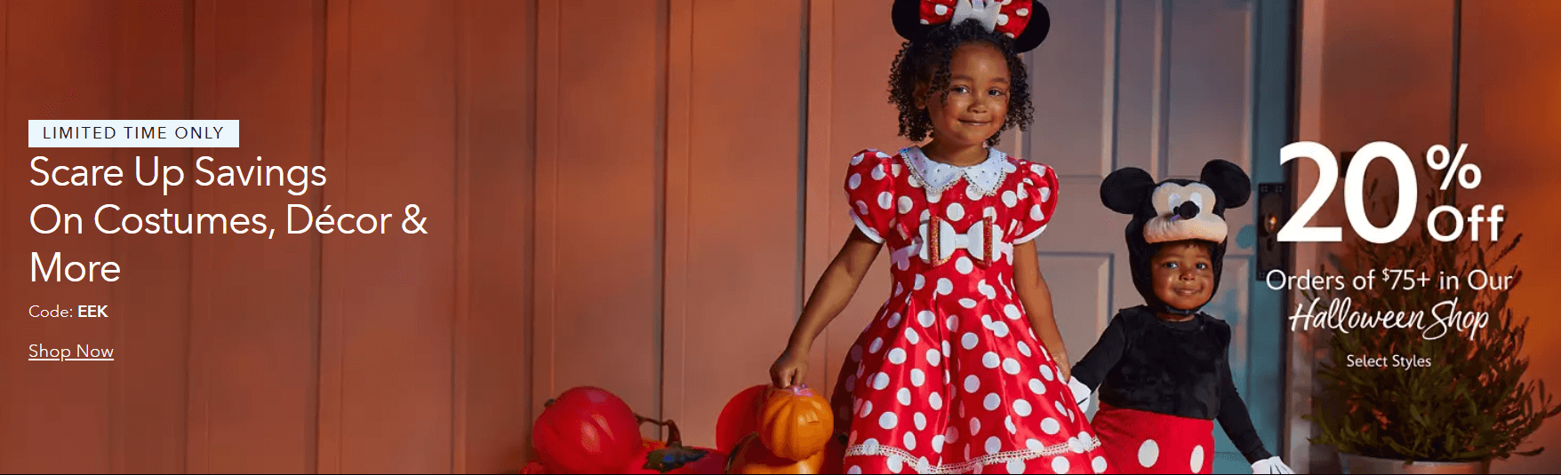 Disney homepage