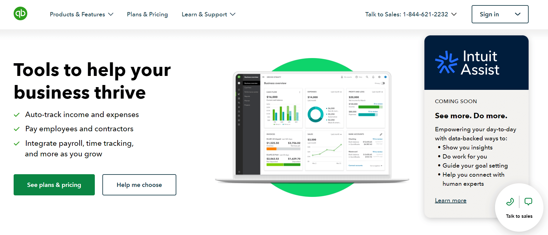 QuickBlocks homepage