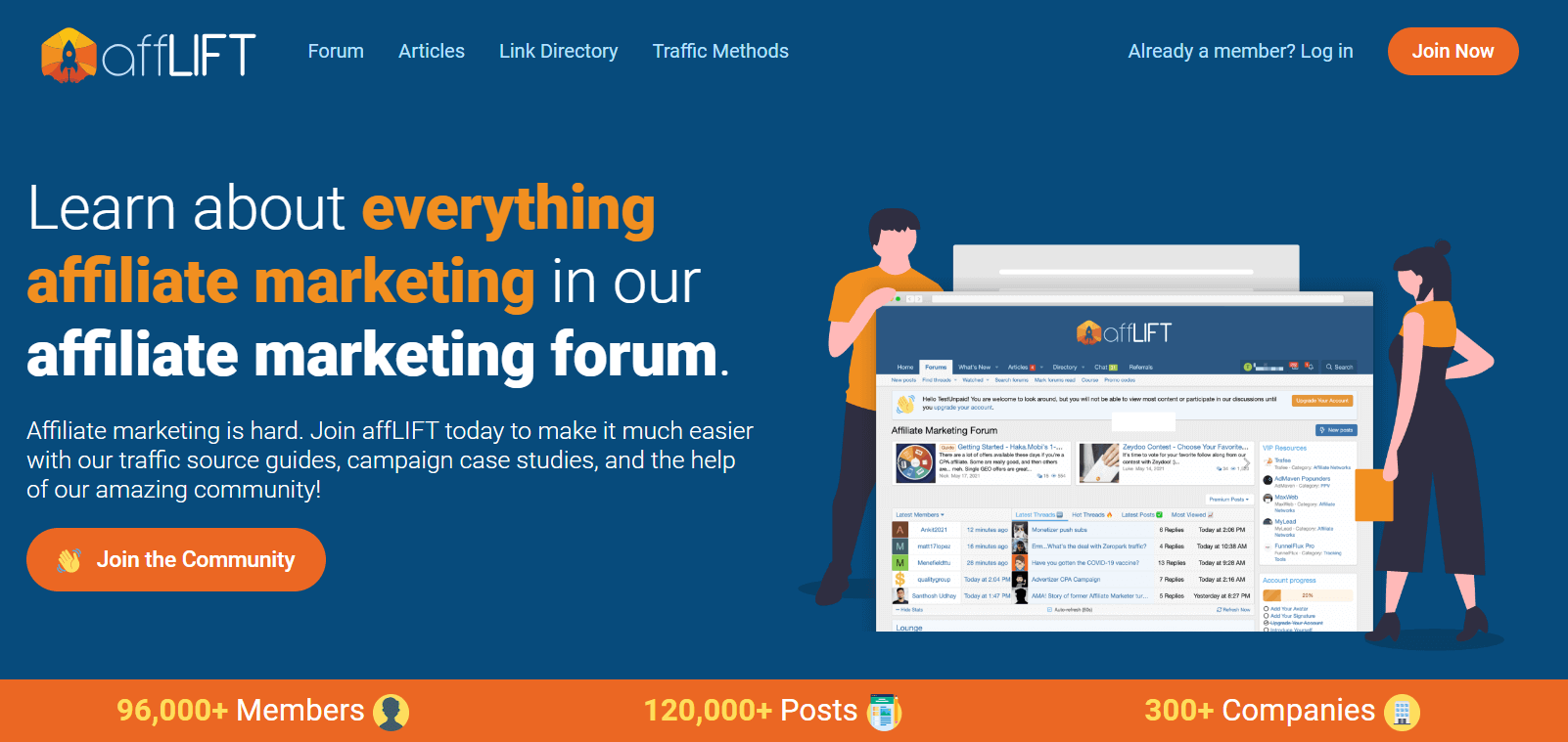 affLIFT homepage