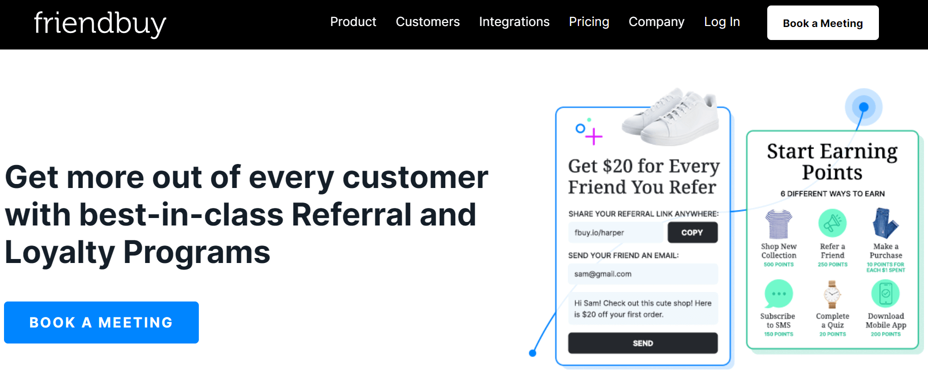 Friendbuy - Website