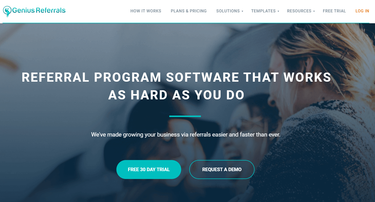 Genius Referrals - Website