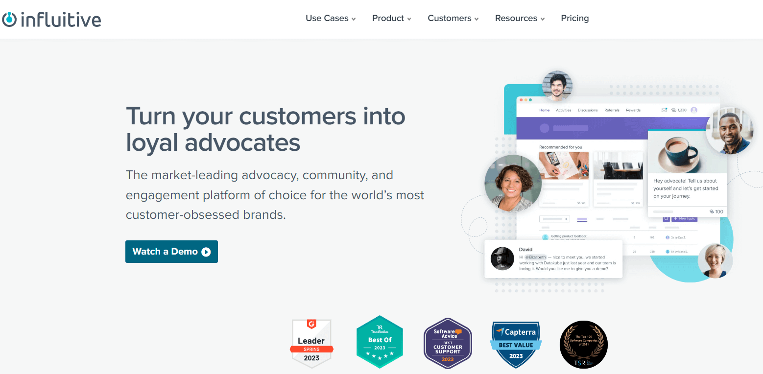 Influitive - Website