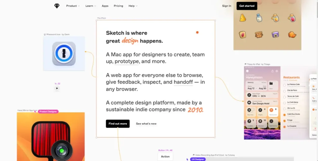 Web Design Tools - sketch