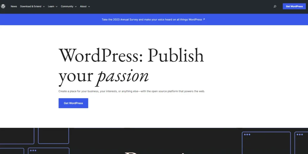 Web Design Tools - wordpress