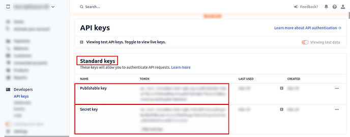 Automating payments with Stripe and Books360, step 1