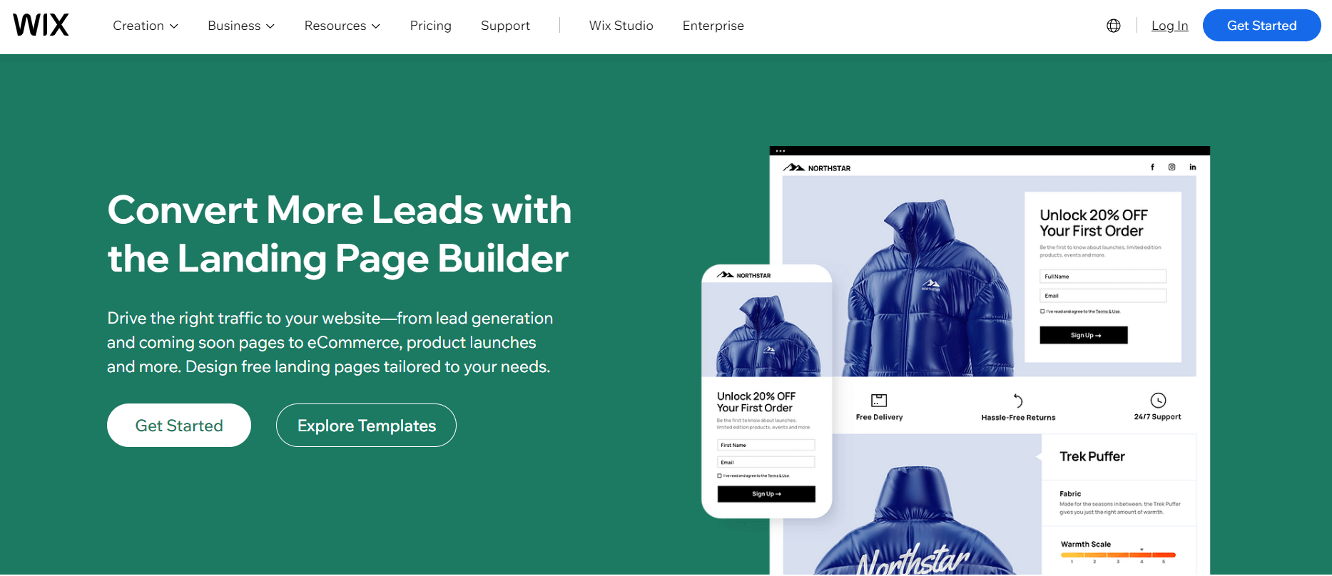 Premier Landing Page Builder Tools for Affiliate Marketing - Phonexa