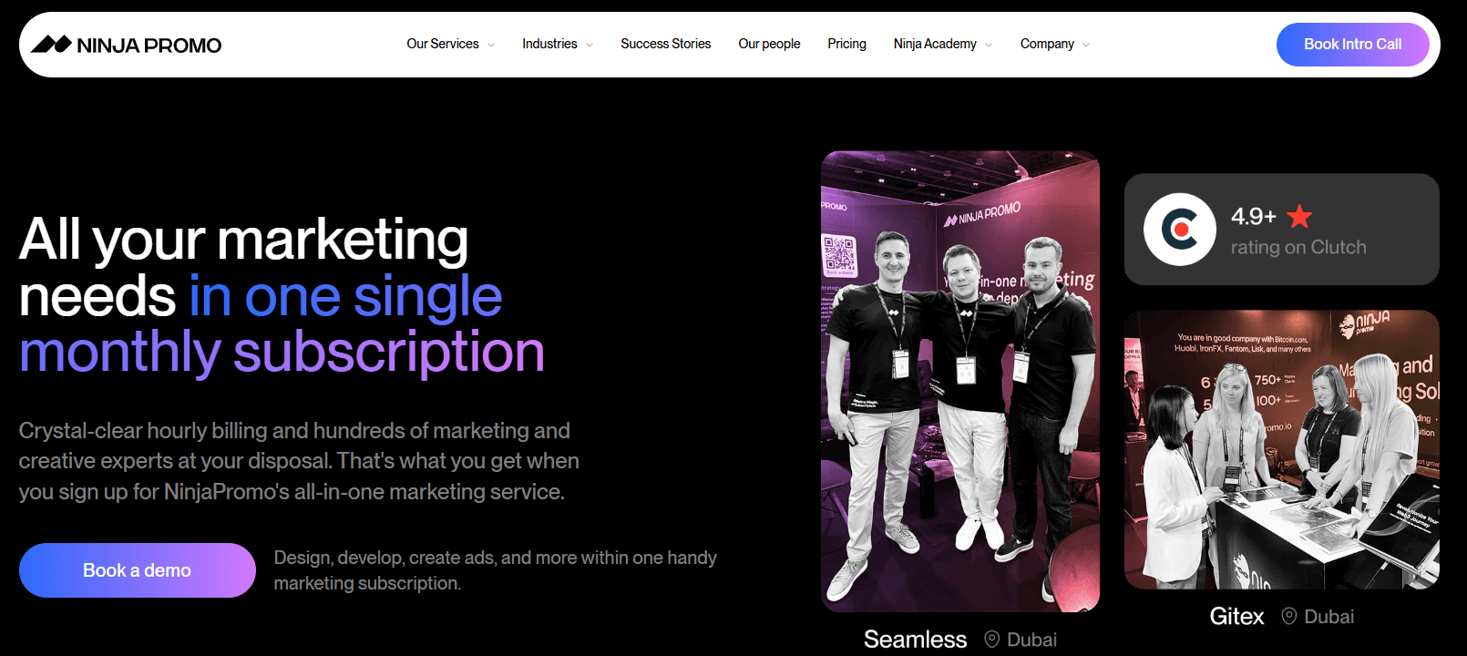 NinjaPromo page, a mortgage lead generation platform that can help you acquire purchase-ready borrowers
