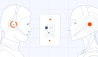 Visualizing the importance of the right coordination between AI call agents and human agents