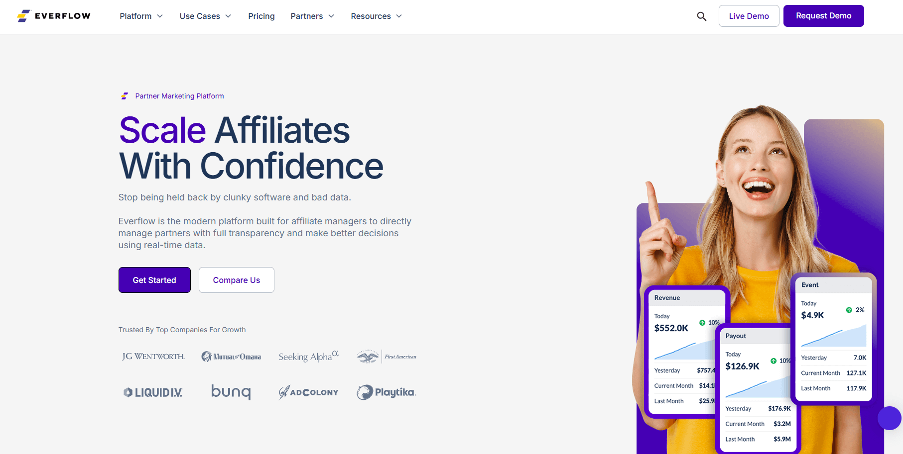 Eveflow, an affiliate management platform