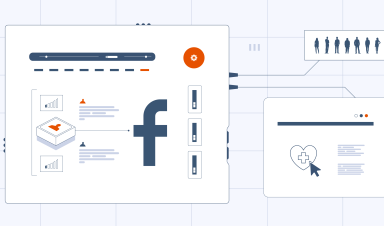 An abstract panel for managing your insurance lead generation campaigns on Facebook, including prospect tracking and analysis