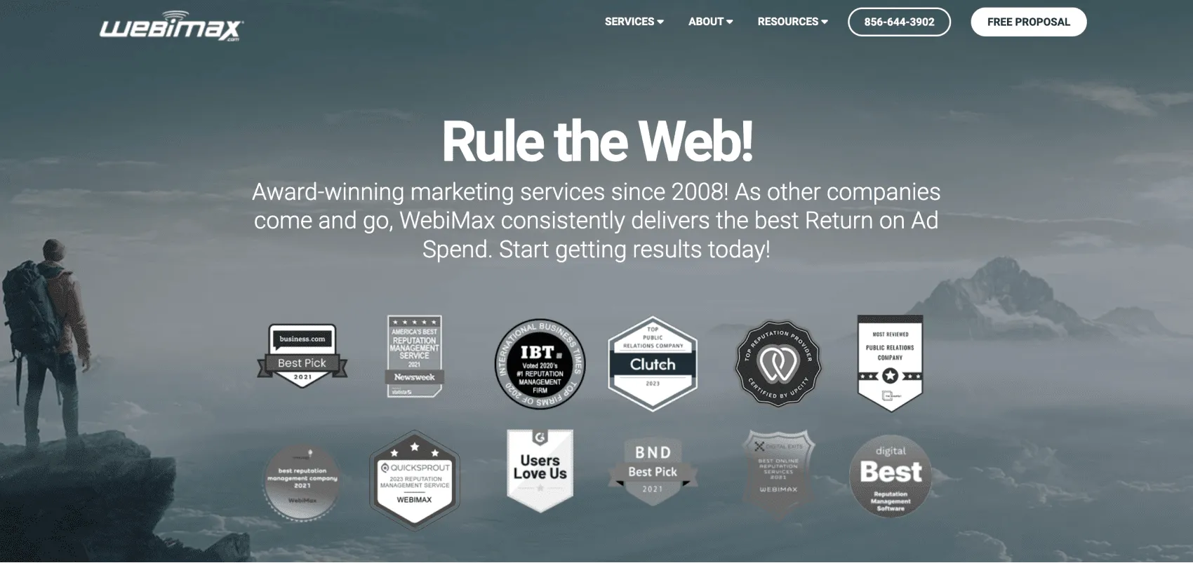 WediMax homepage