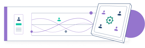 Visual representation of a lead authentication system screening inbound submissions against qualification criteria and compliance requirements.