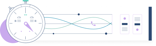 Visual representation of a real-time lead qualification dashboard displaying intent signals, scoring results, and buyer match outcomes.
