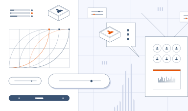 Visualizing the analytics process going on with affiliate marketing software