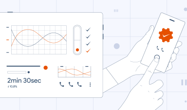Visualizing the importance of real-time analytics before accepting or buying a phone call