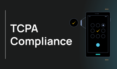 An image displaying the TCPA compliance acronym, which stands for the Telephone Consumer Protection Act, a legal framework governing marketing calls in the United States