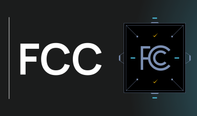 Displaying the FCC acronym, standing for the Federal Communications Commission (FCC), an authority setting rules around performance marketing and lead generation in the United States, among other things