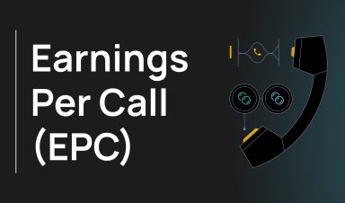 A cover image representing call business