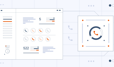 An illustration of a call management and tracking system