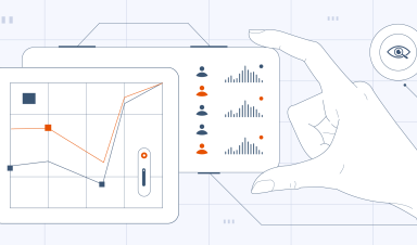 Graphical representation of a lead tracking and analytics tab within lead tracking software